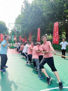 “燃”動(dòng)盛夏，火力全開(kāi)|佳成教育拔河比賽